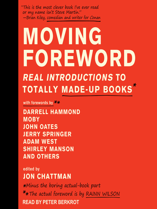 Title details for Moving Foreword by Rainn Wilson - Available